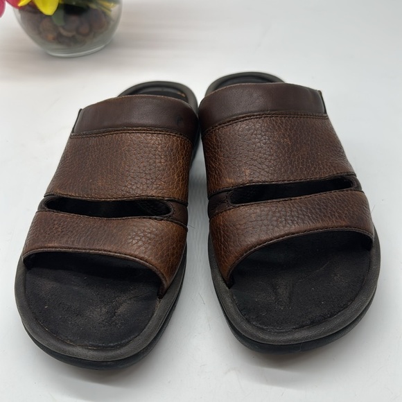Columbia Brown Slide Sandals with Cushioned Sole Size 8 MCS7930B - Picture 2 of 6